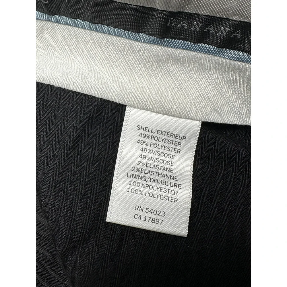 Banana Republic Pants Mens 35x30 Gray Brown Dress Slacks Stretch‎ Office